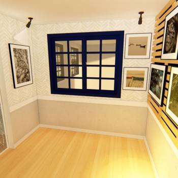 Galeria Studio - Galeria de Arte do Studio D (sala para exposições).